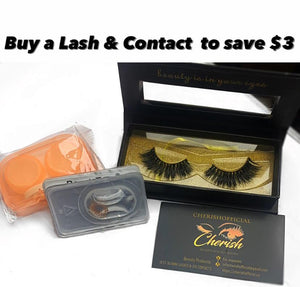 Lash & Contacts Combo